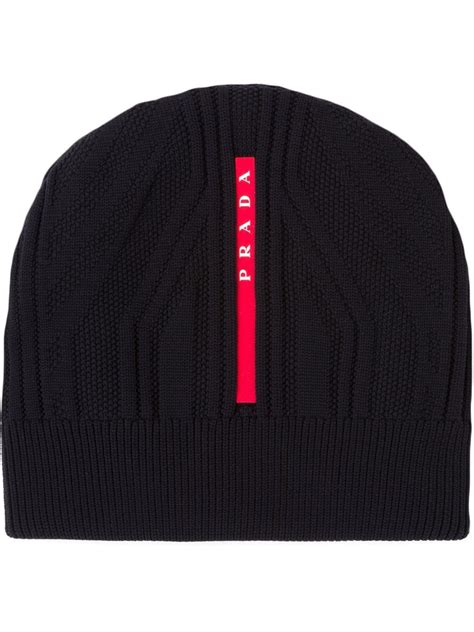 mens prada beanie